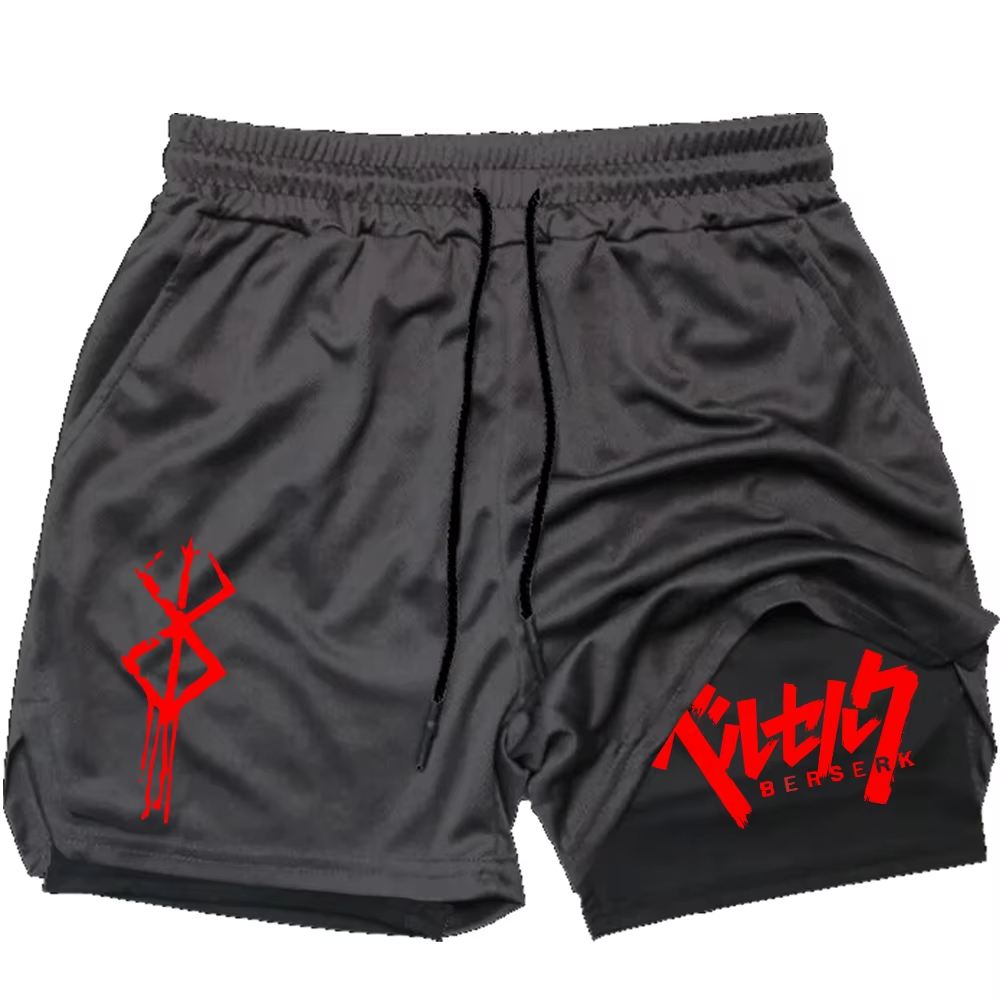 กางเกงขาสั้นรัดรูป 2 in 1 สำหร - Compression Shorts Athletes บทวิจารณ์และราคา