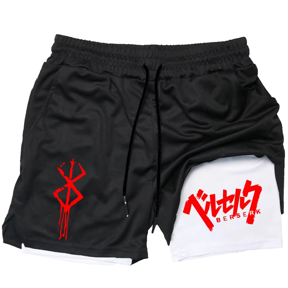 กางเกงขาสั้นรัดรูป 2 in 1 สำหร - Compression Shorts Athletes บทวิจารณ์และราคา