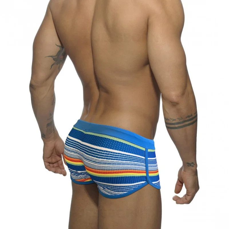 กางเกงว่ายน้ำชายลายทาง ระบายอา - Trunk Breathable Men บทวิจารณ์และราคา