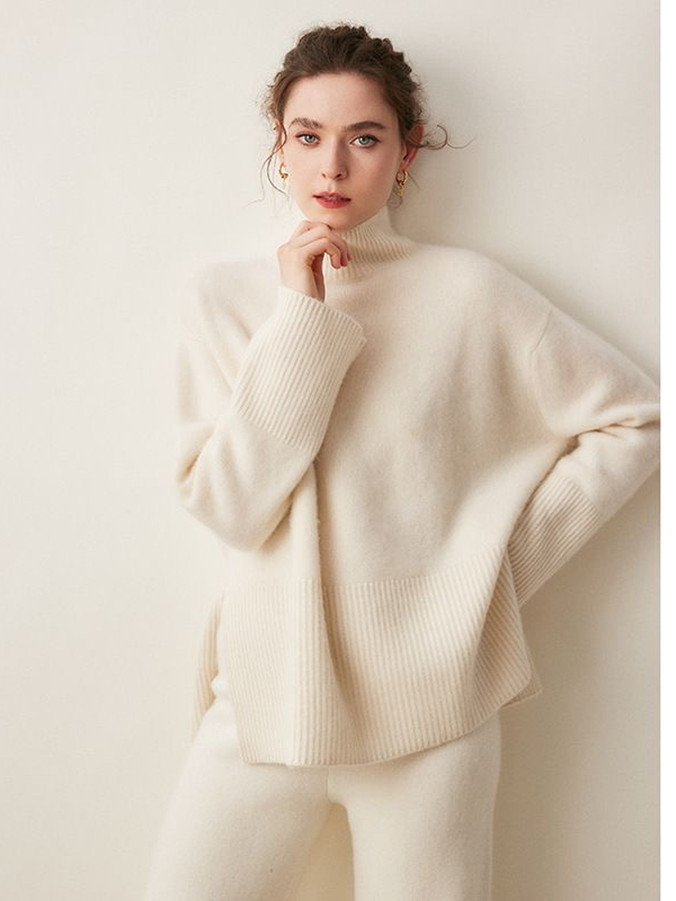 เสื้อไหมพรมคอสูงทรงสวยสำหรับผู - Base Layer Top บทวิจารณ์และราคา